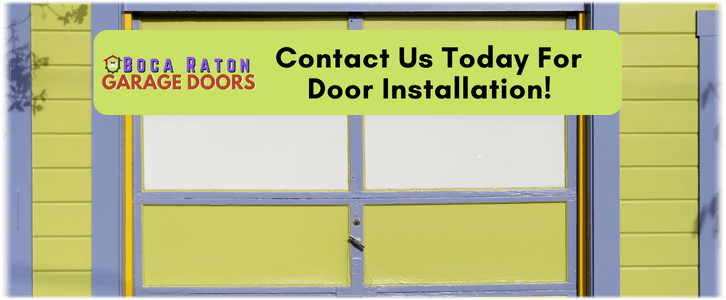 Garage Door Installation Boca Raton FL